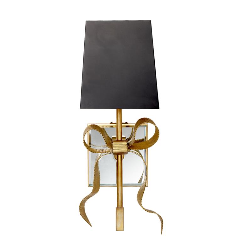 Ellery Gros-Grain Bow Sconce