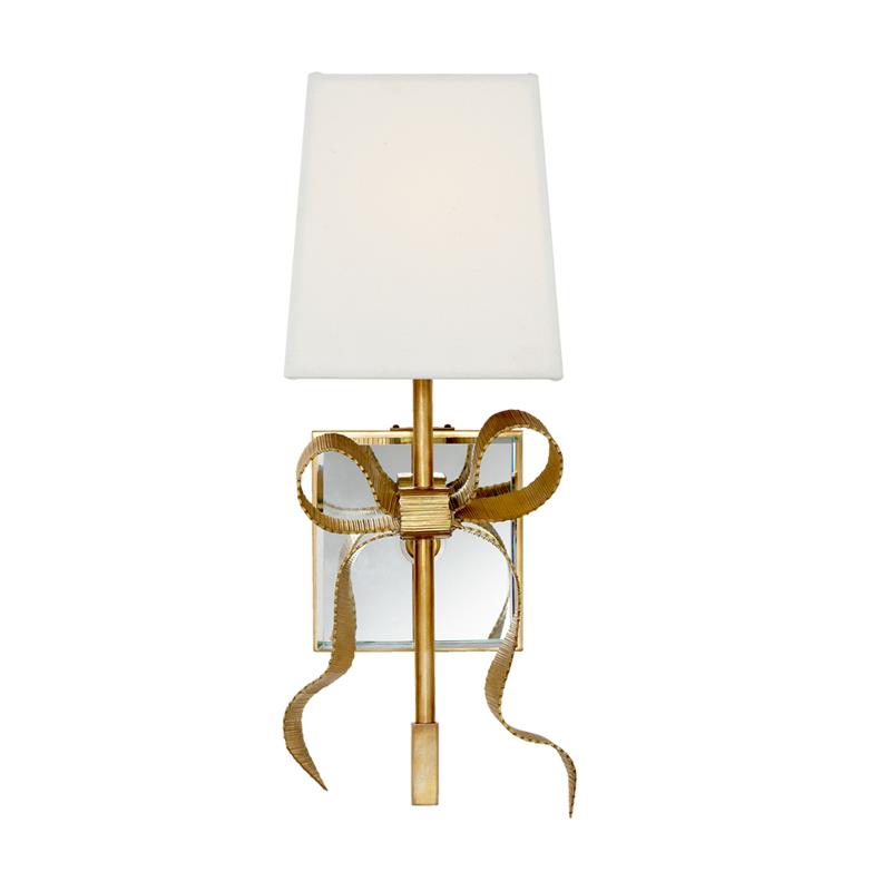 Ellery Gros-Grain Bow Sconce