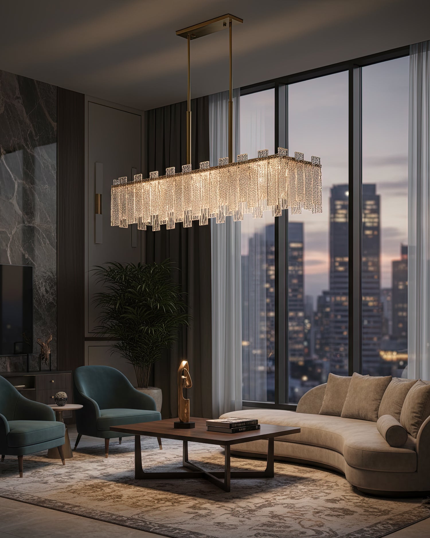 Engaveric Chandelier