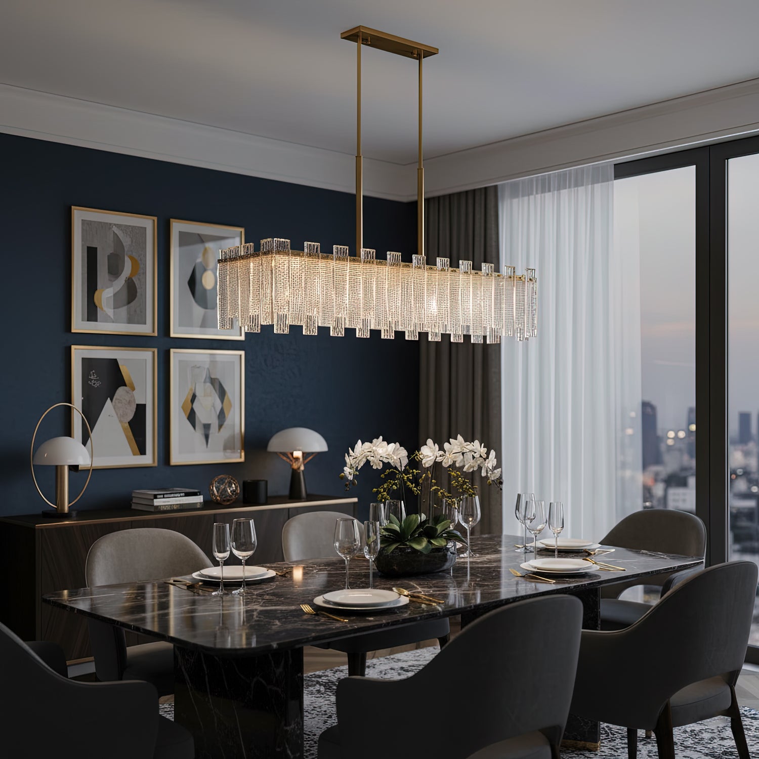Engaveric Chandelier