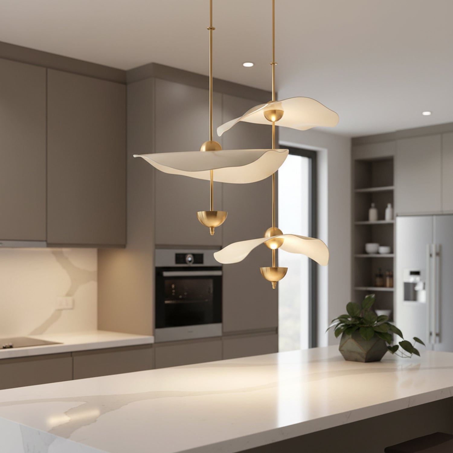 Suspension Envolée double biscuit