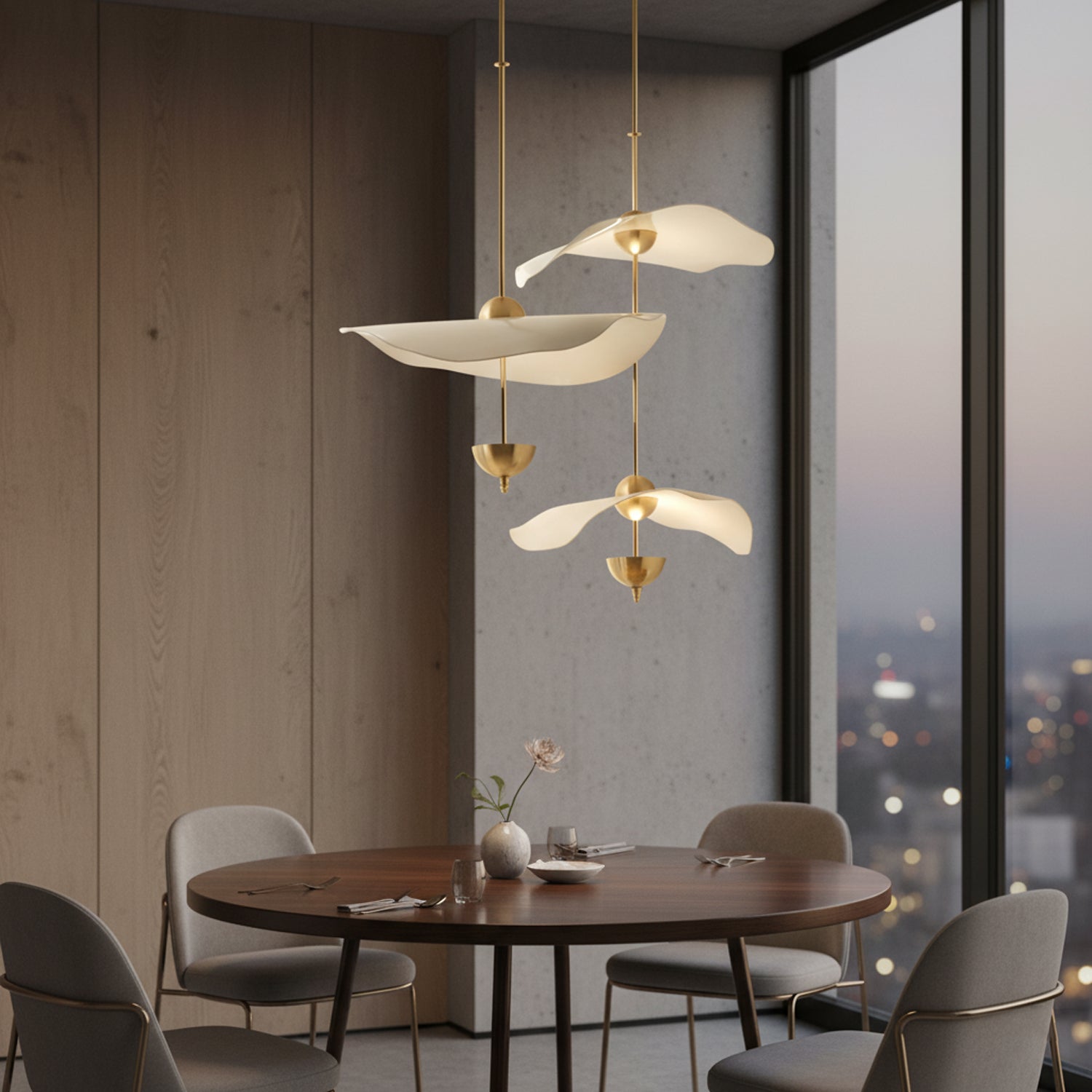 Suspension Envolée double biscuit