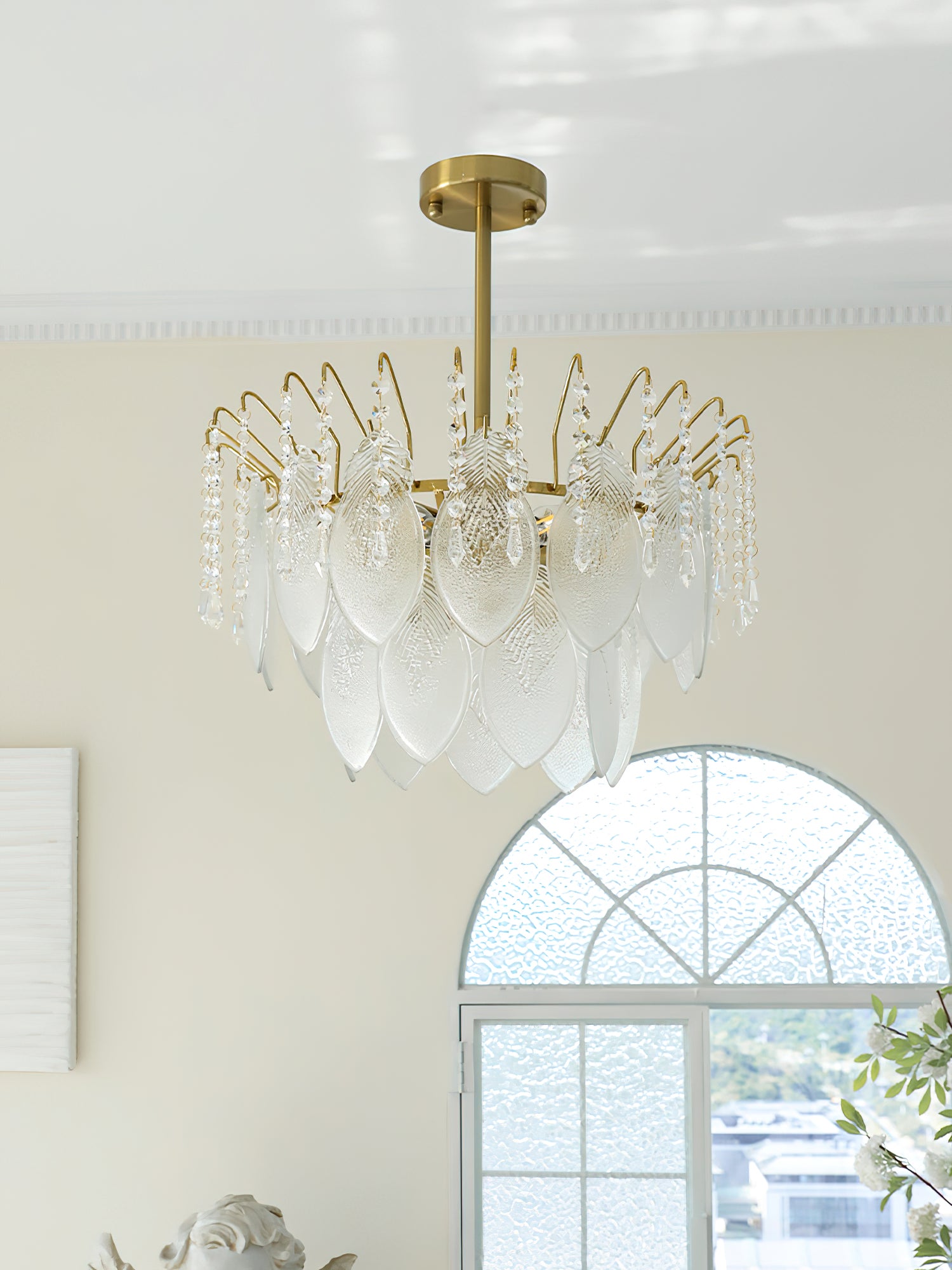 Feathers Chandelier
