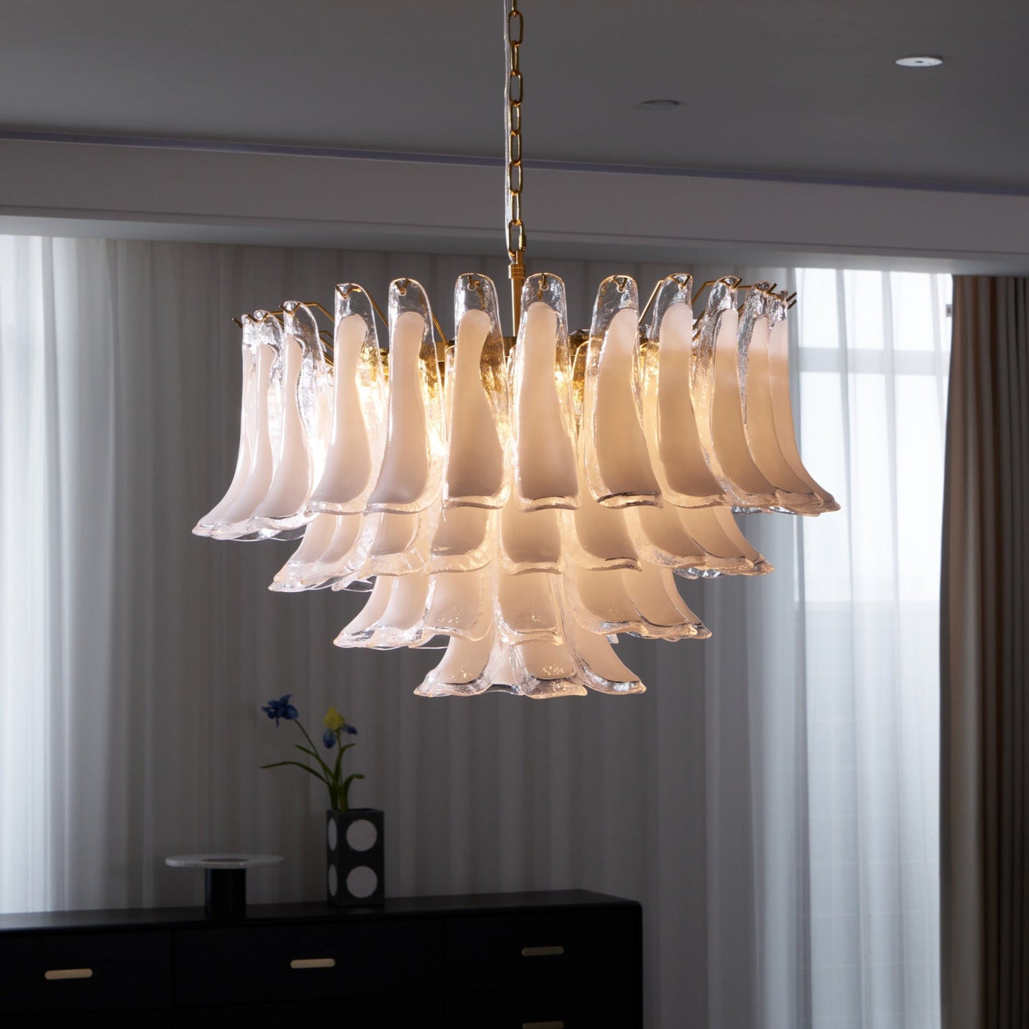 Fiora Glass Chandelier