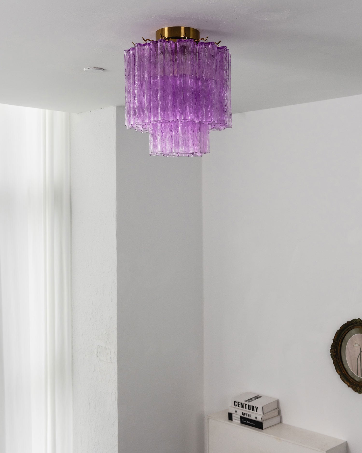 Fiora Pink Ceiling Lamp
