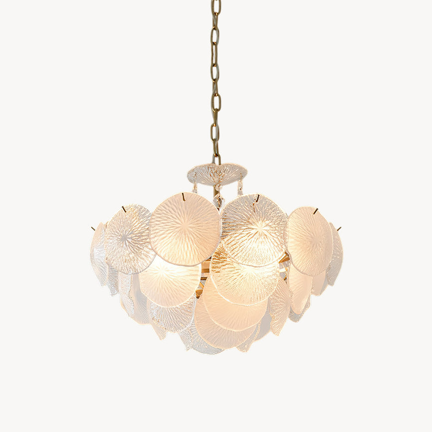 Flower Disc Chandelier