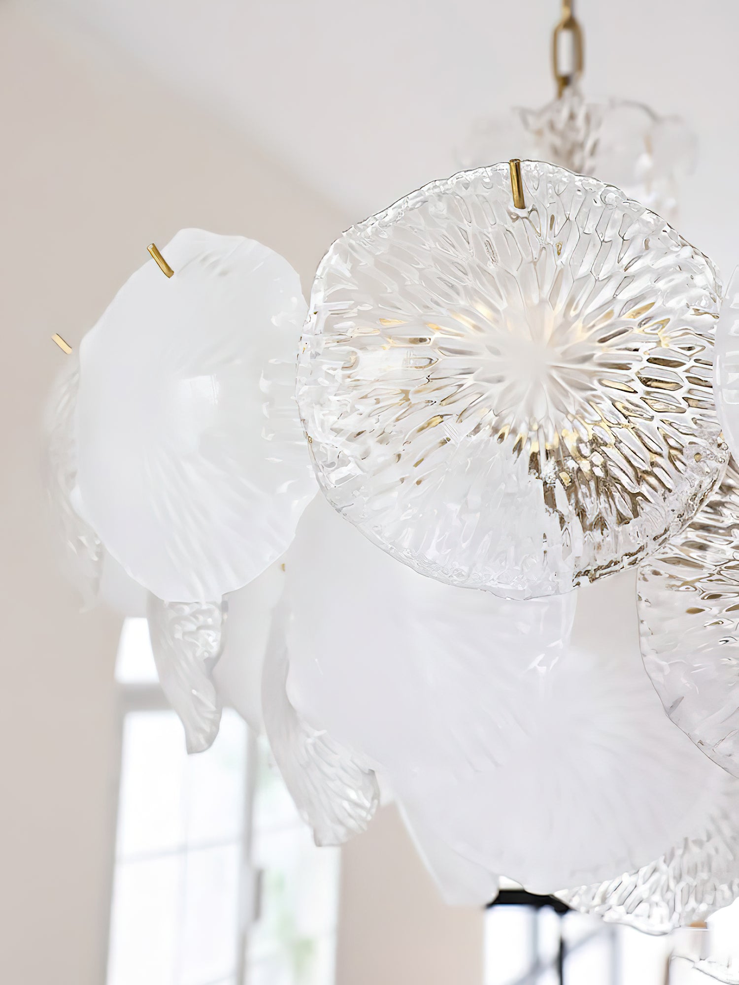 Flower Disc Chandelier