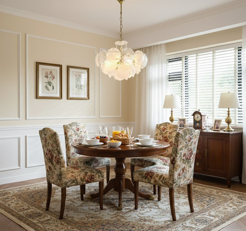 Flower Disc Chandelier