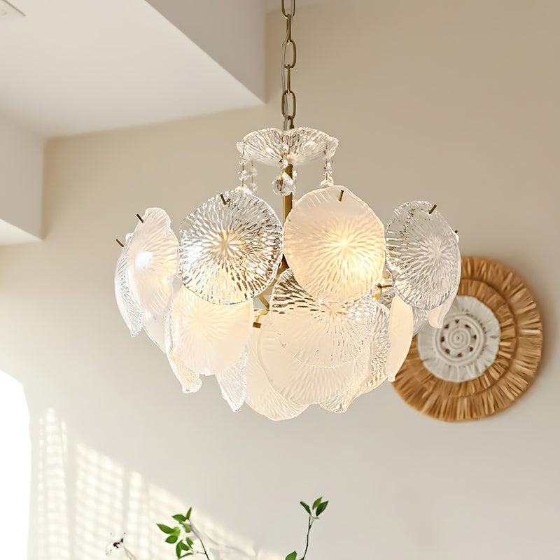 Flower Disc Chandelier