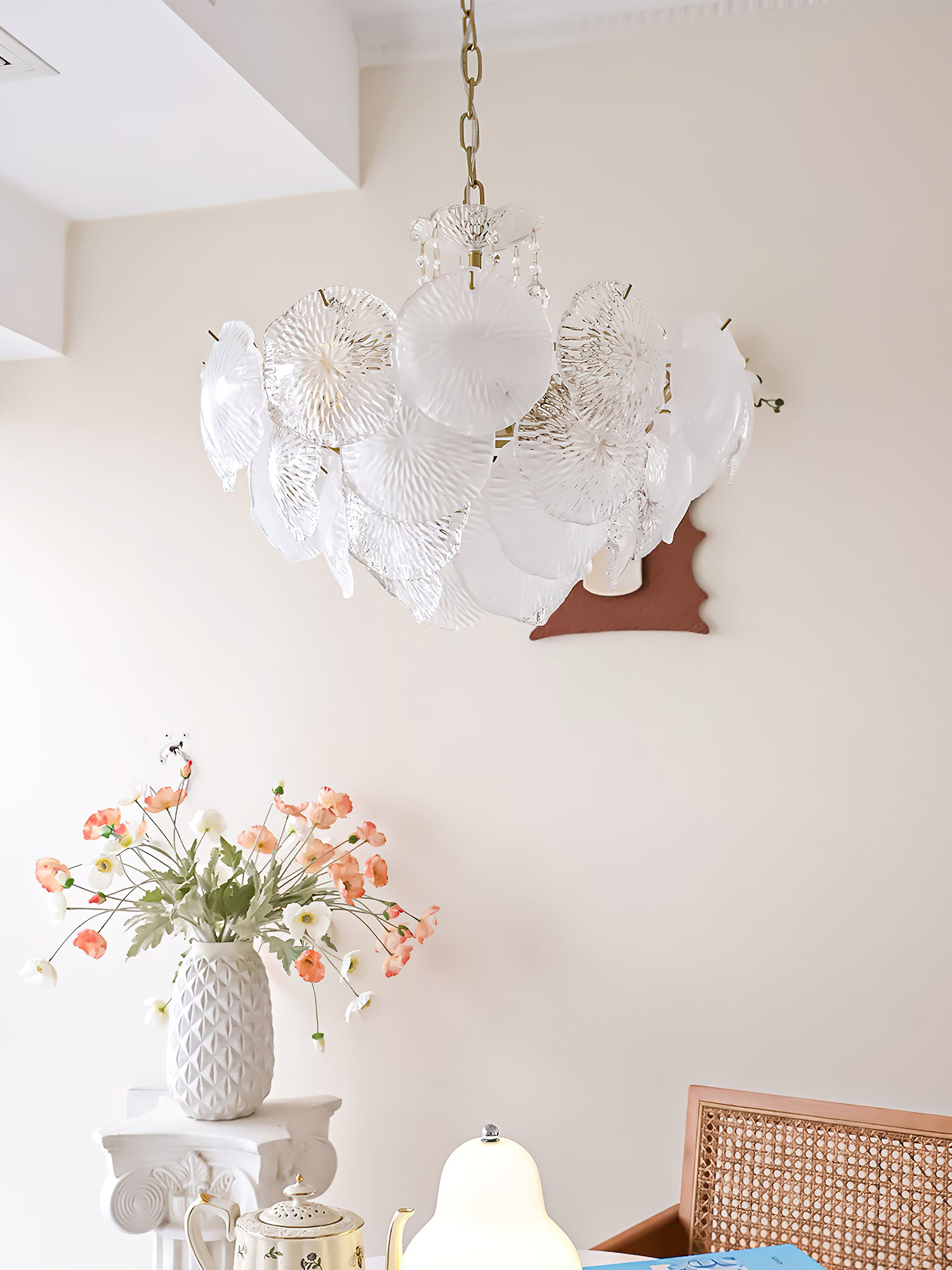 Flower Disc Chandelier