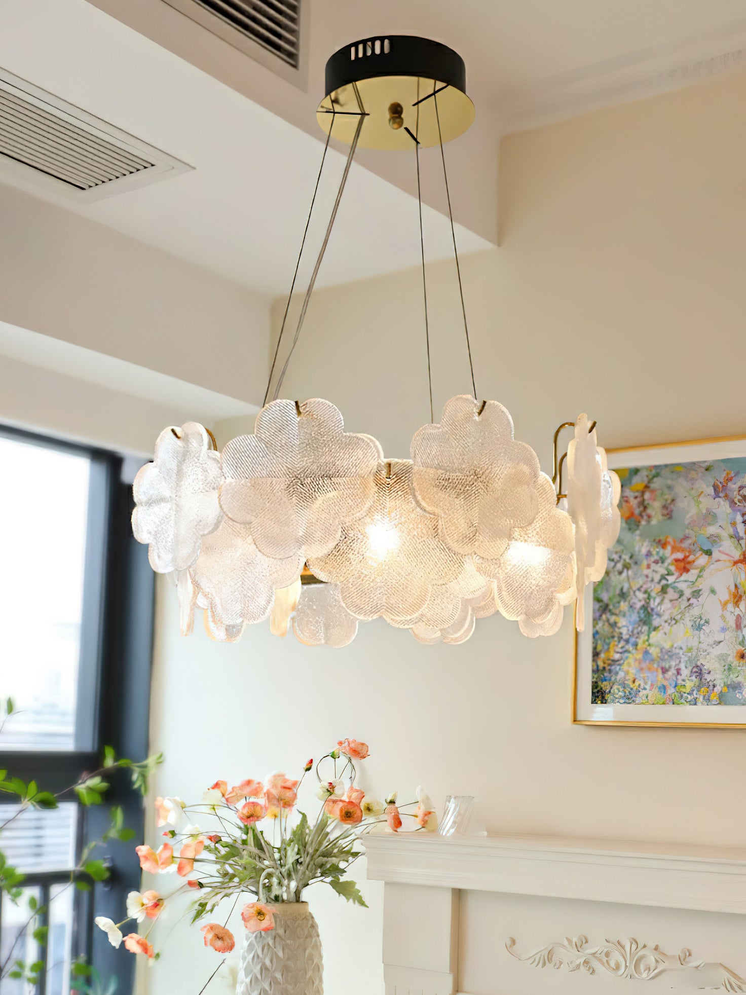Four-Leaf Clover Chandelier