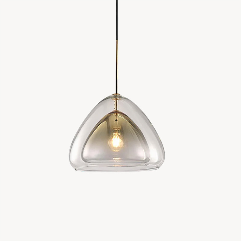 Futuristische Glass Pendant Light