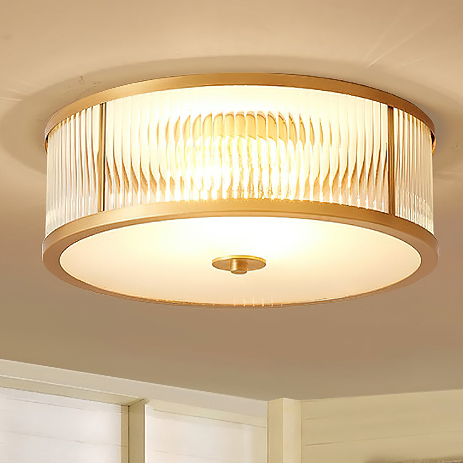 Geneva Glass CeIling Lamp