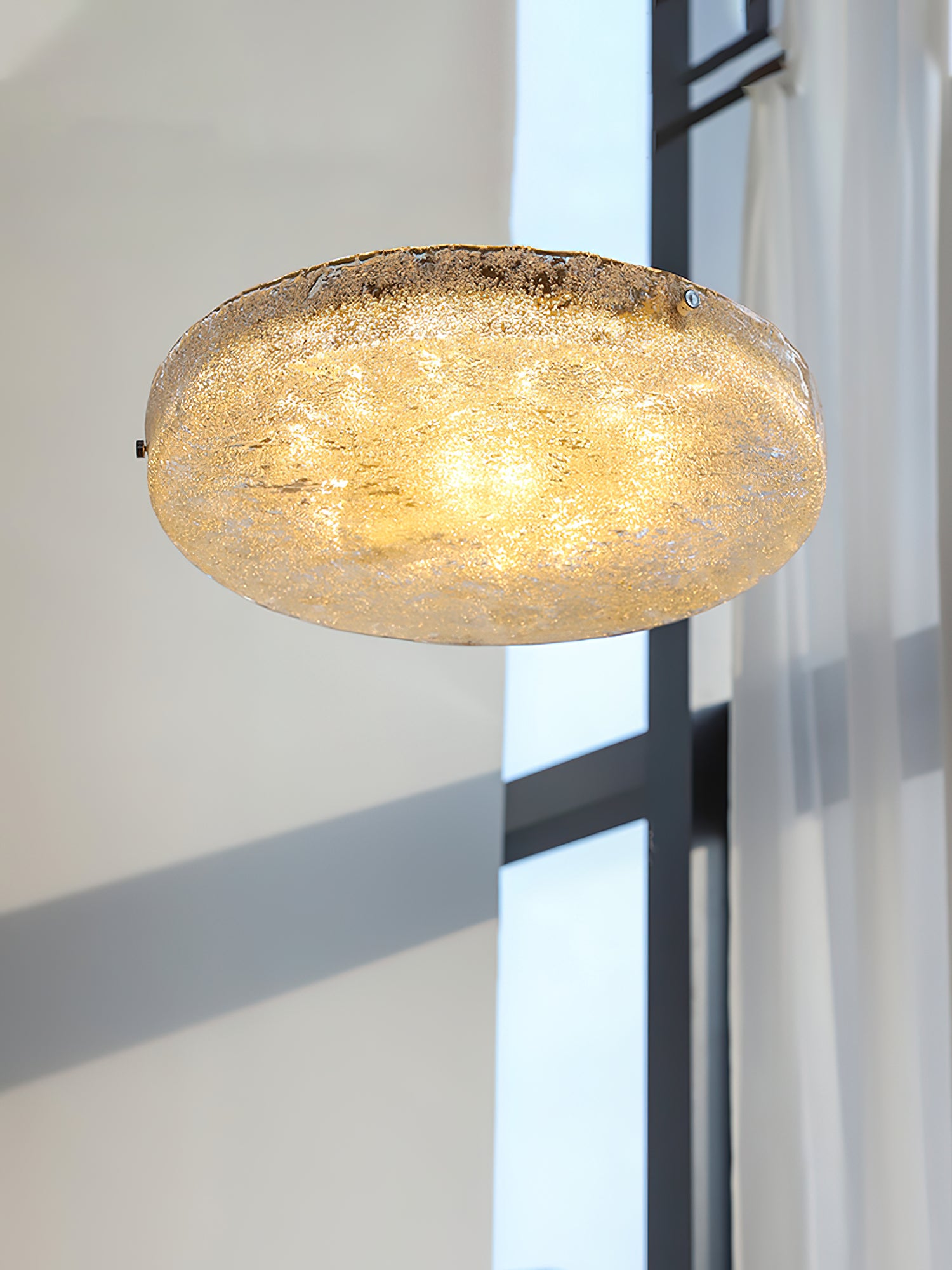 Glacier Disk Flush Mount