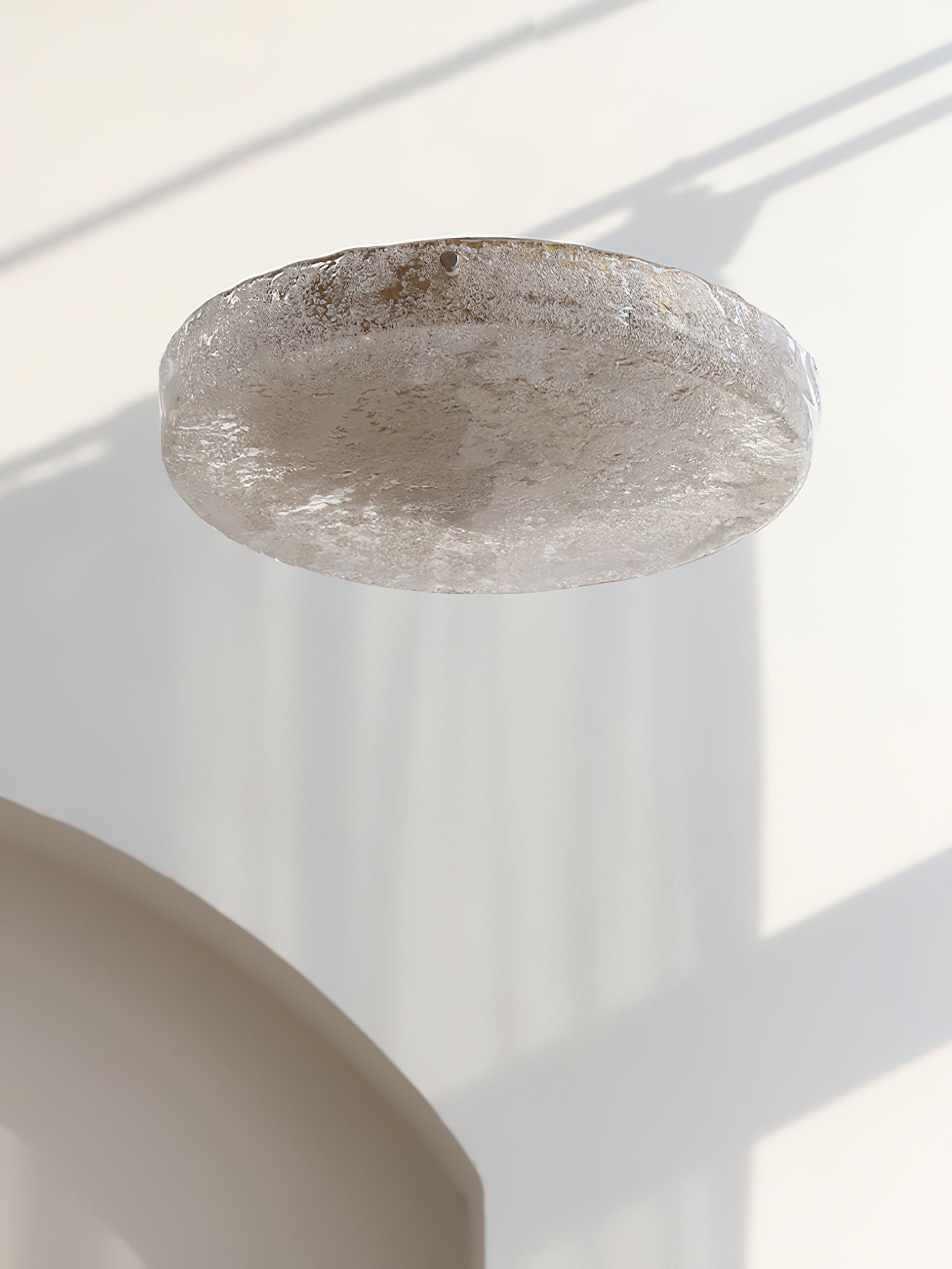 Glacier Disk Flush Mount