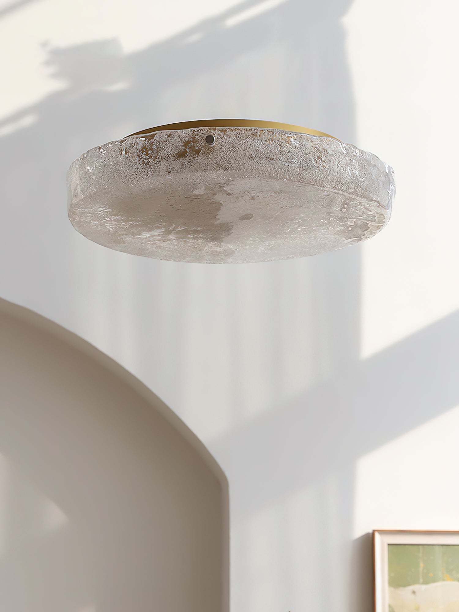 Glacier Disk Flush Mount