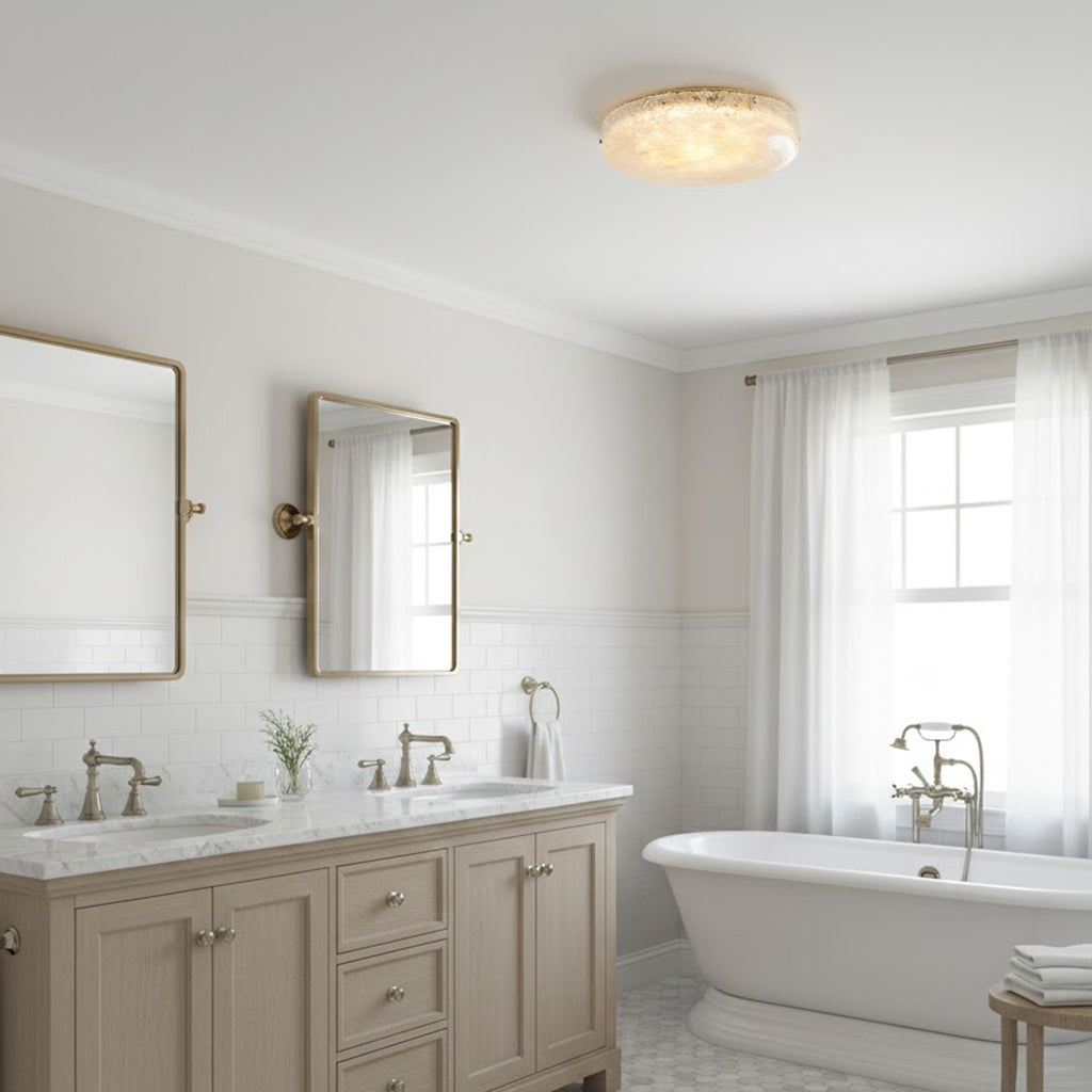 Glacier Disk Flush Mount