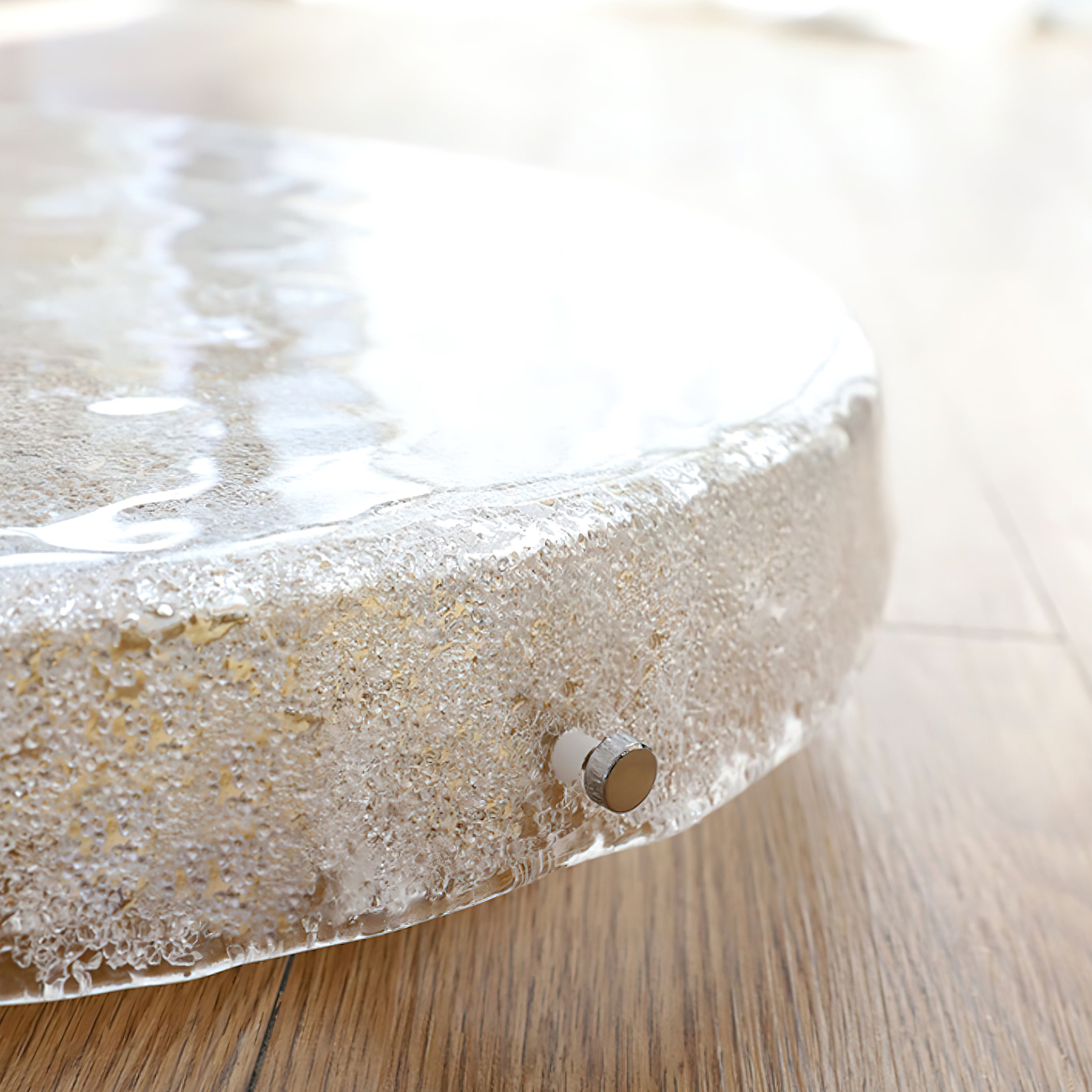 Glacier Disk Flush Mount