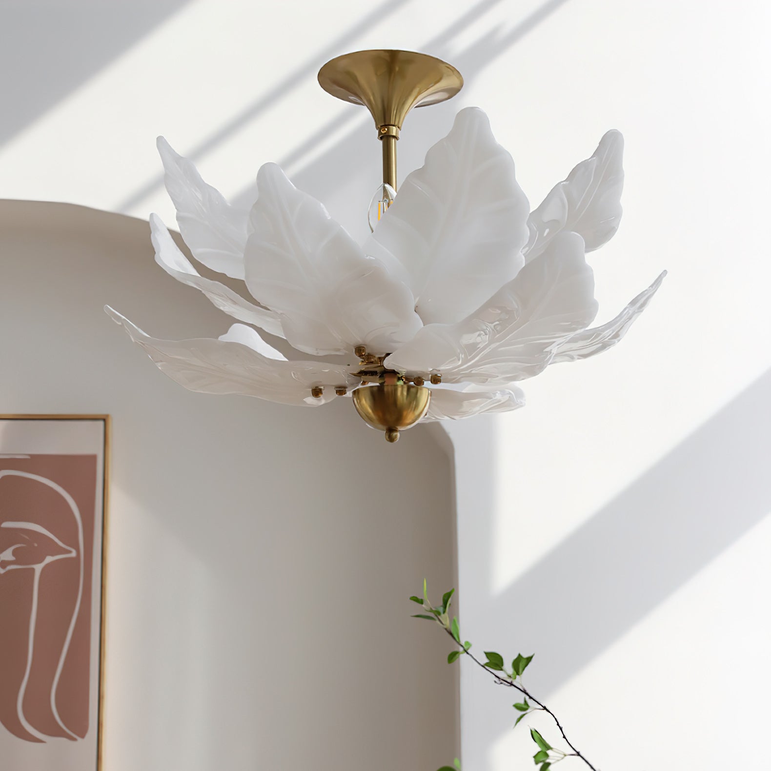 Glow Bloom Chandelier