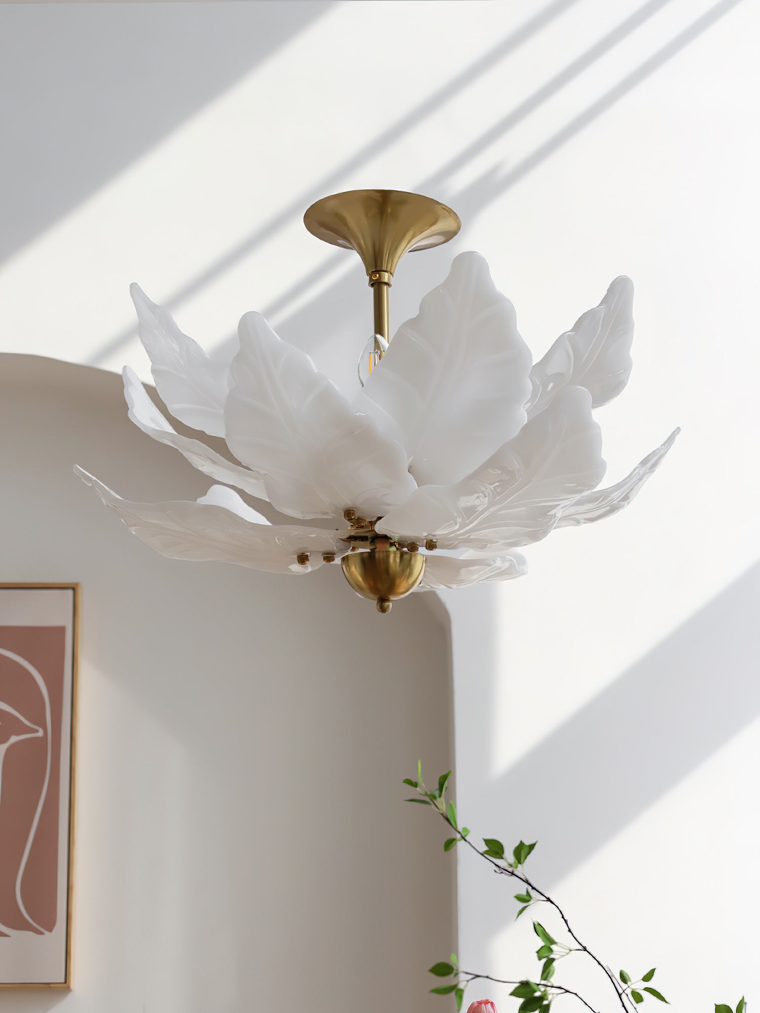 Glow Bloom Chandelier