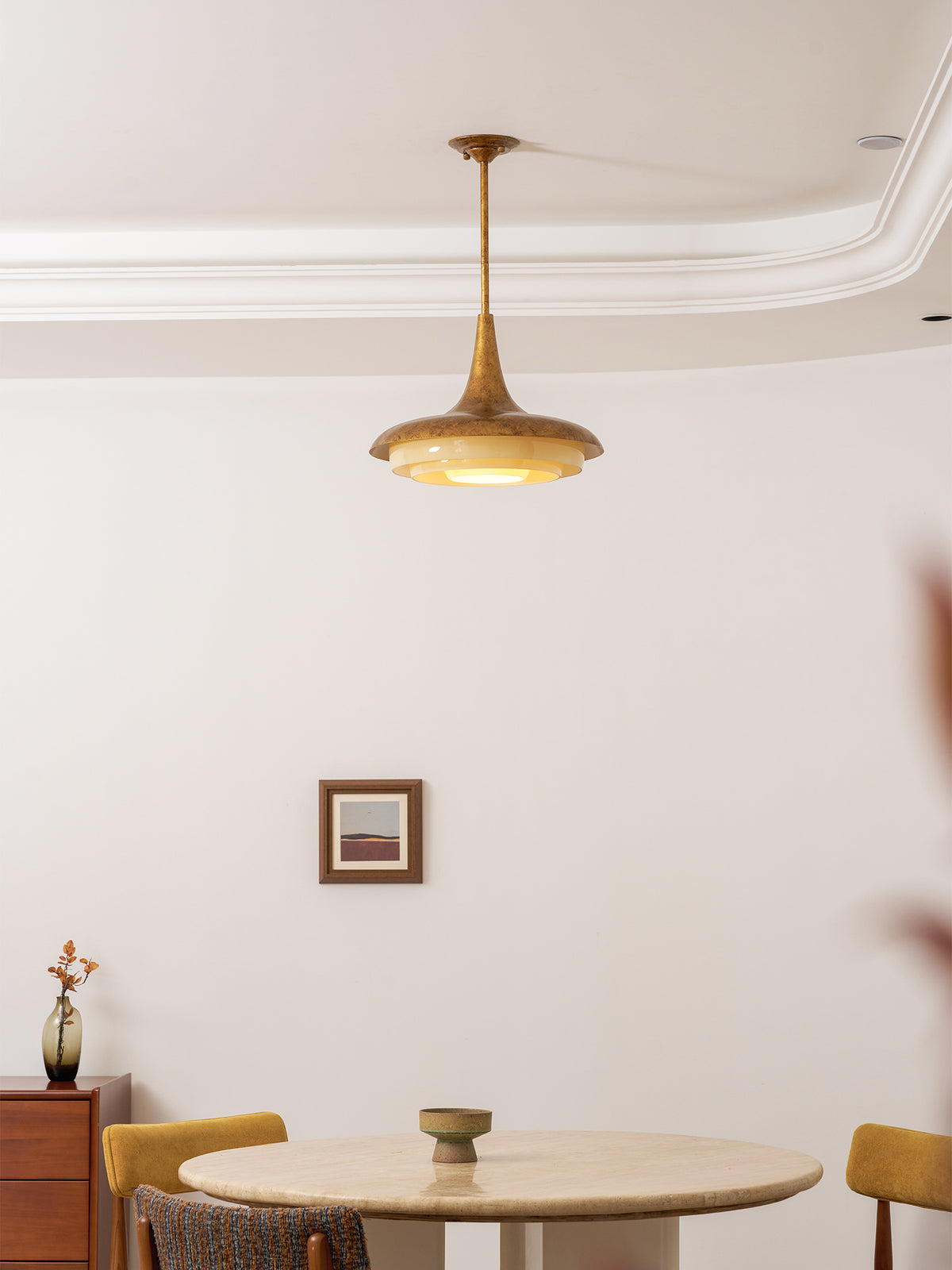 Harlan Opal Tiered Pendant Light – detail 21