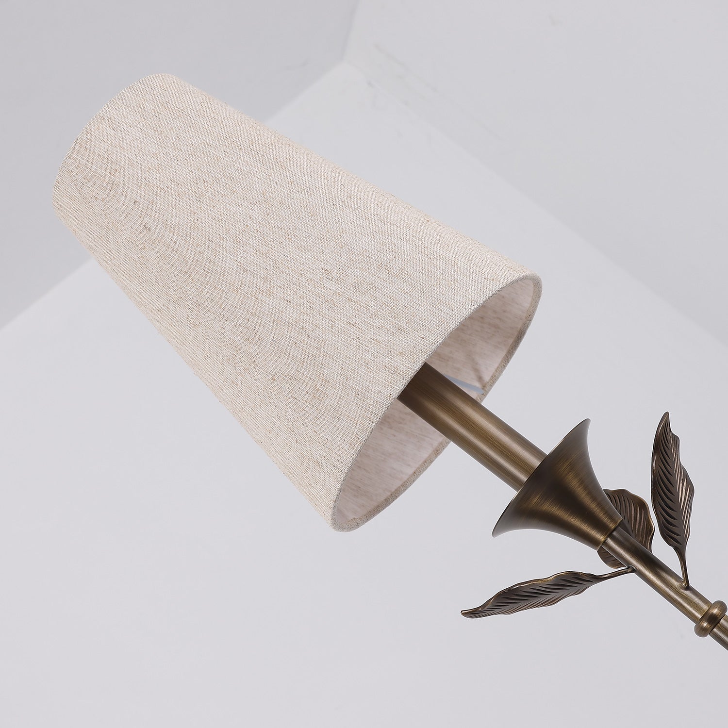 Hazel Leaf Fabric Chandelier