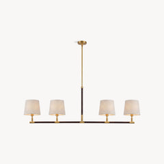 Lustre Linéaire Huxley en Tissu