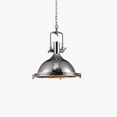 Lámpara colgante metálica de estilo industrial