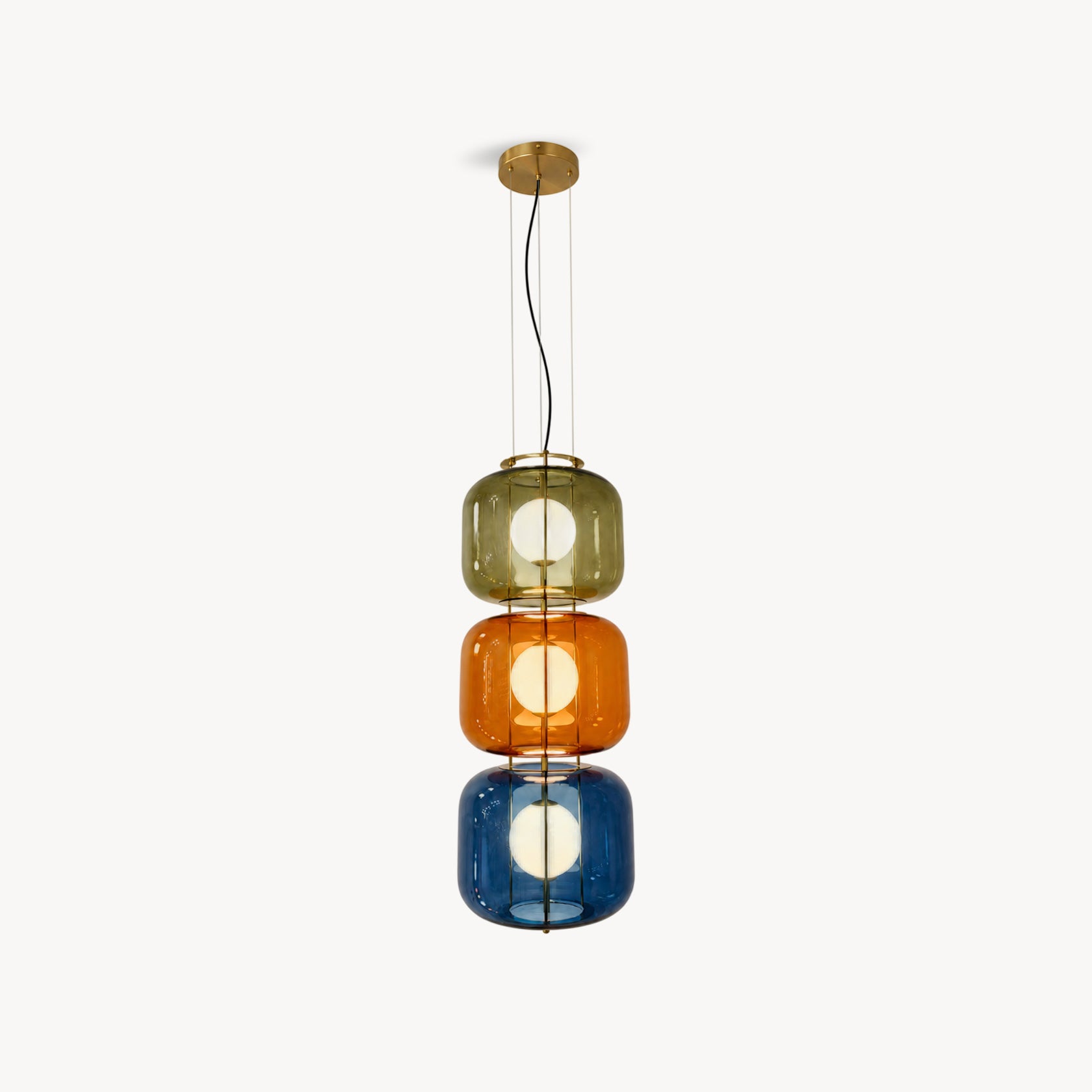 Jasper Colorblock Pendant Light