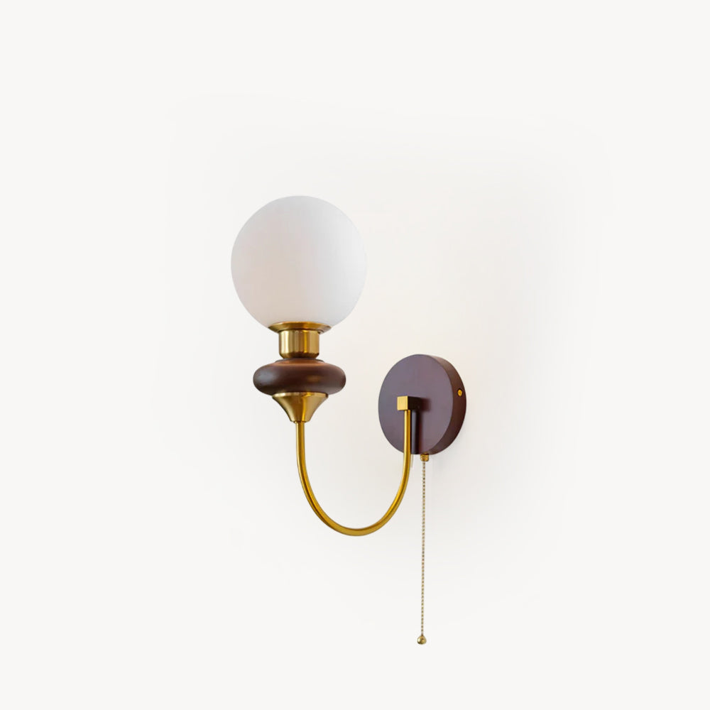 Joan Wooden Wall Light