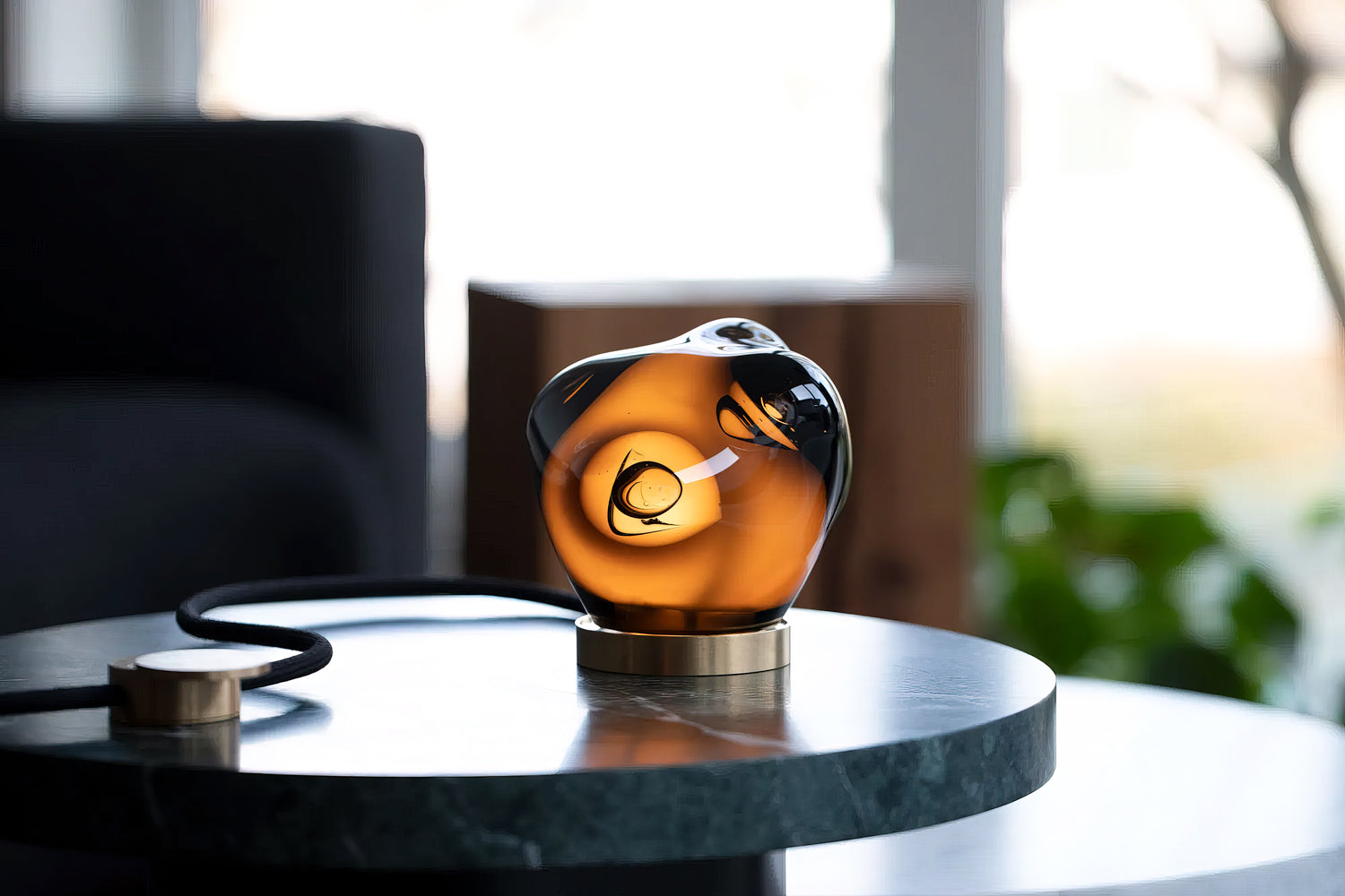 Lalique Table Lamp