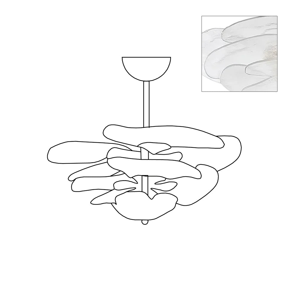Lilypad Chandeliers