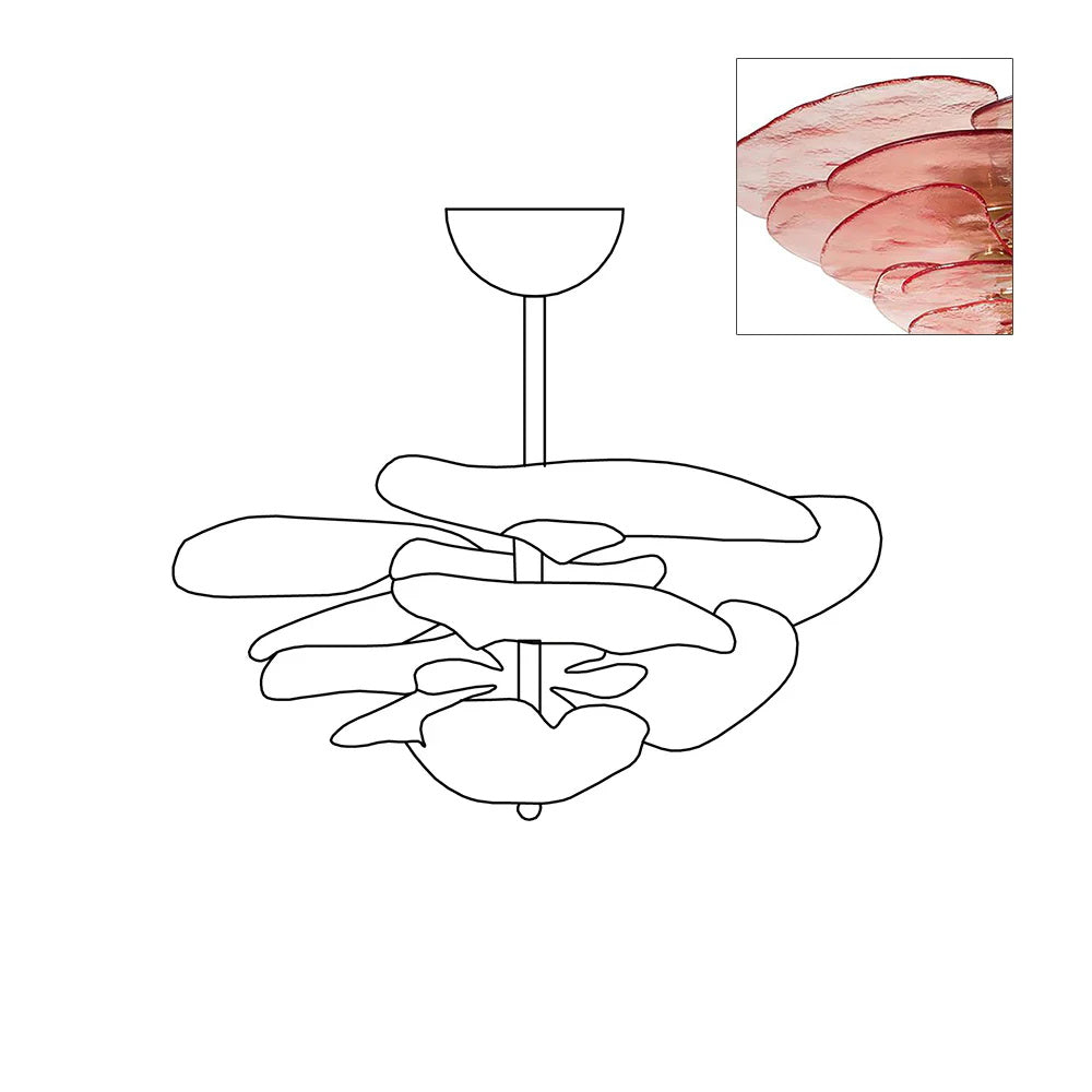 Lilypad Chandeliers