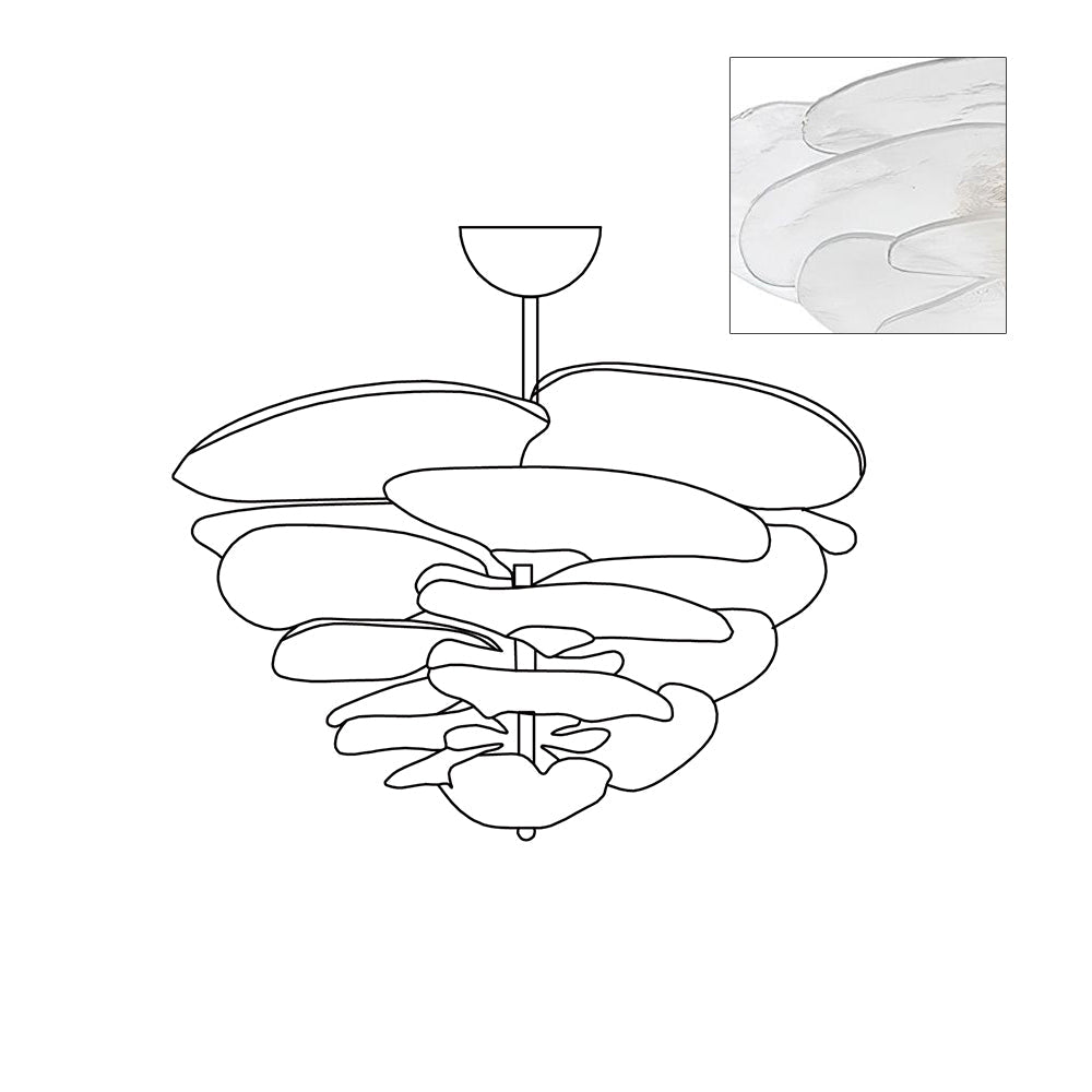 Lilypad Chandeliers