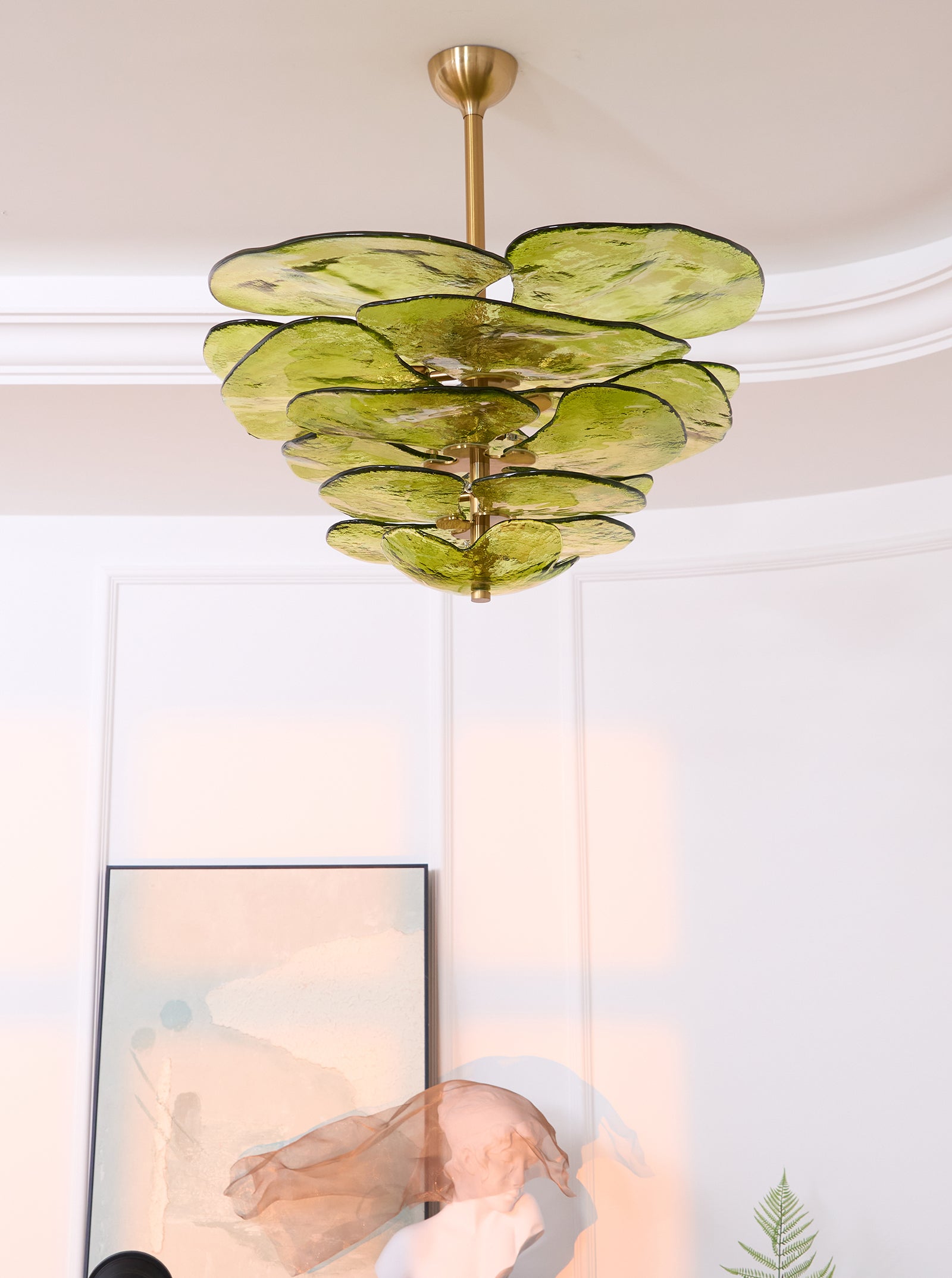 Lilypad Chandeliers