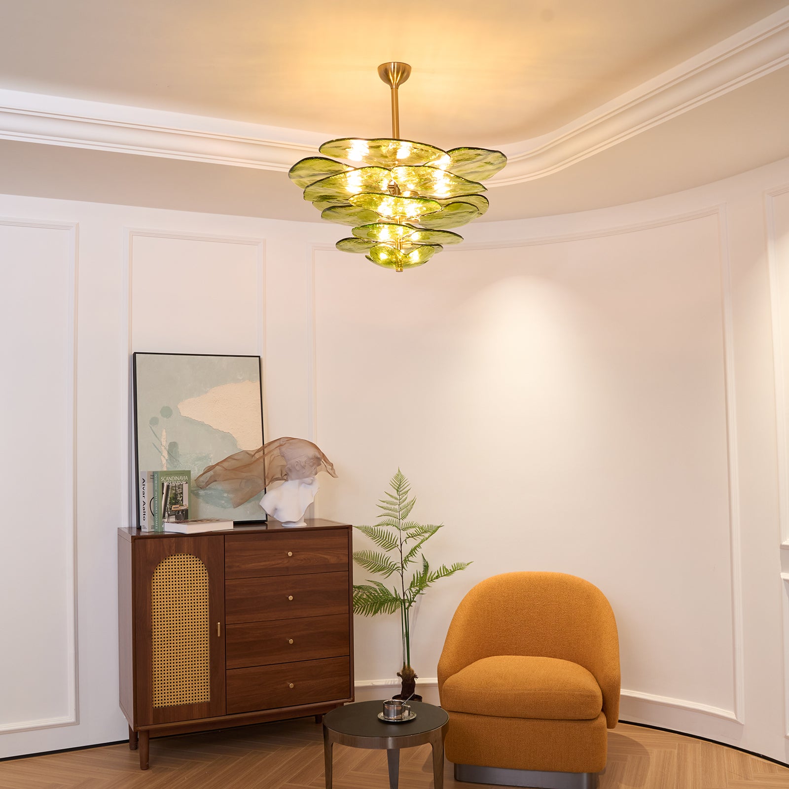 Lilypad Chandeliers