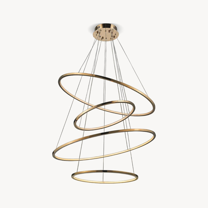 Lohja Gold Chandelier