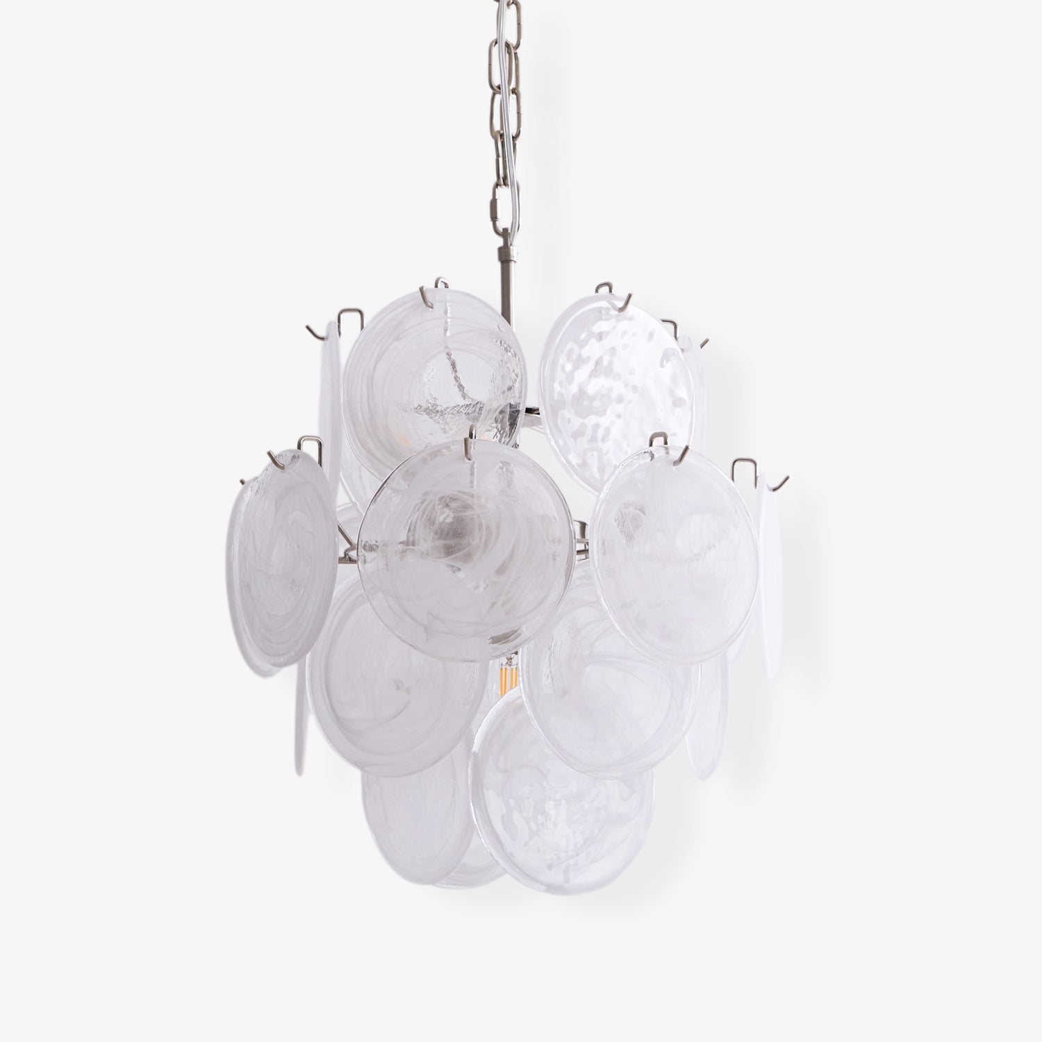 Loire Valley Glass Chandelier