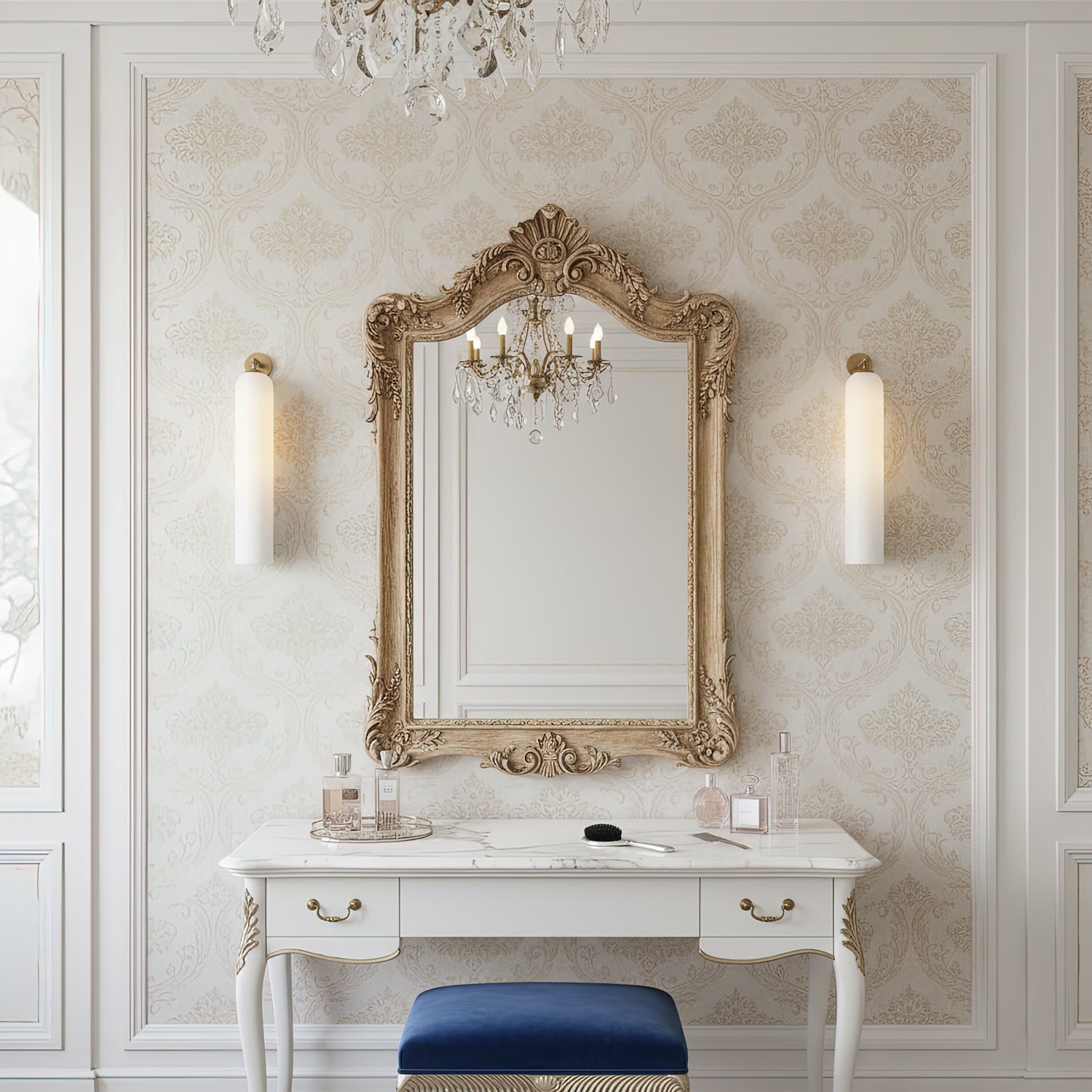Long Tube Glass Sconce