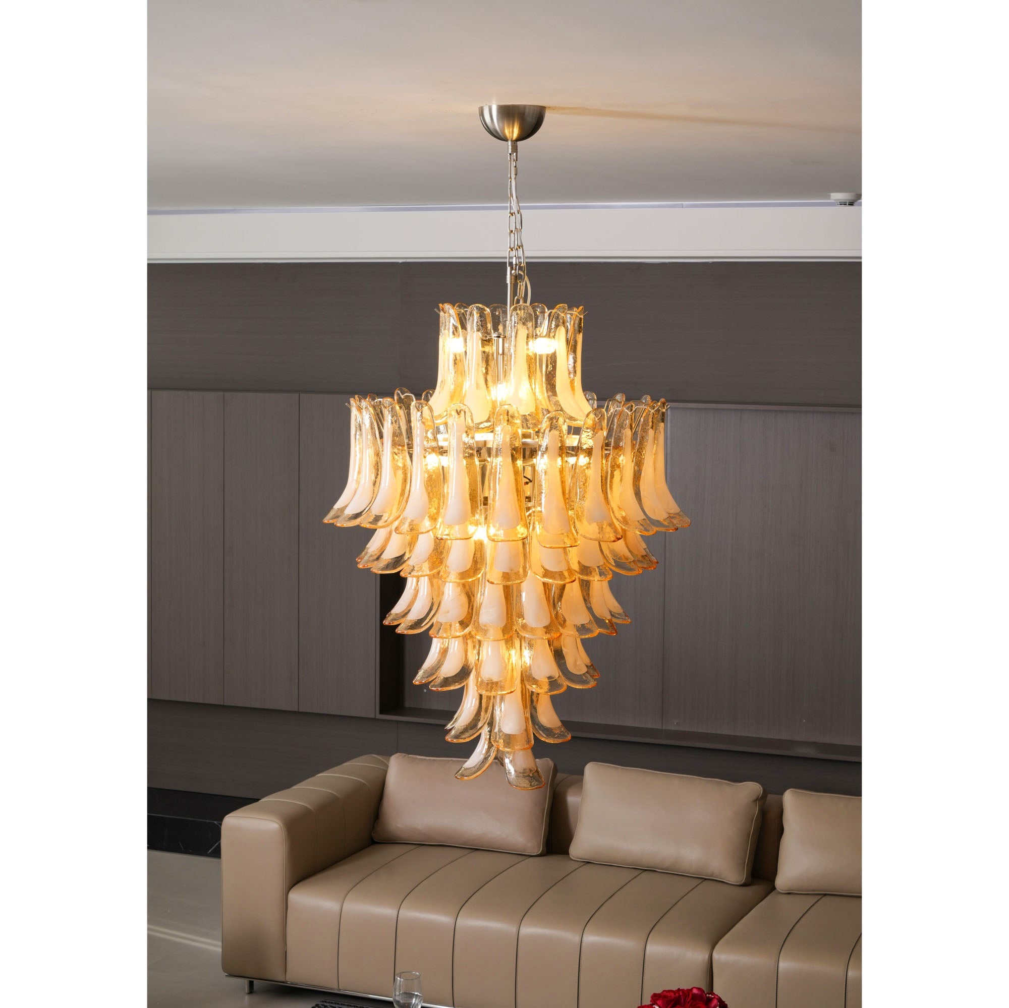 Mazzega Petals Chandelier