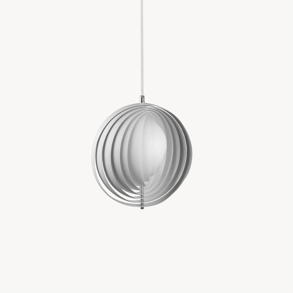 Lámpara Colgante Luna Blanco