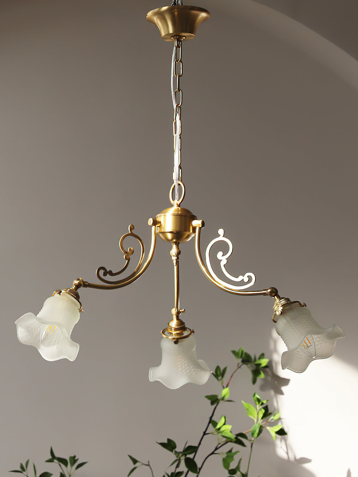 Morning Glory Chandelier