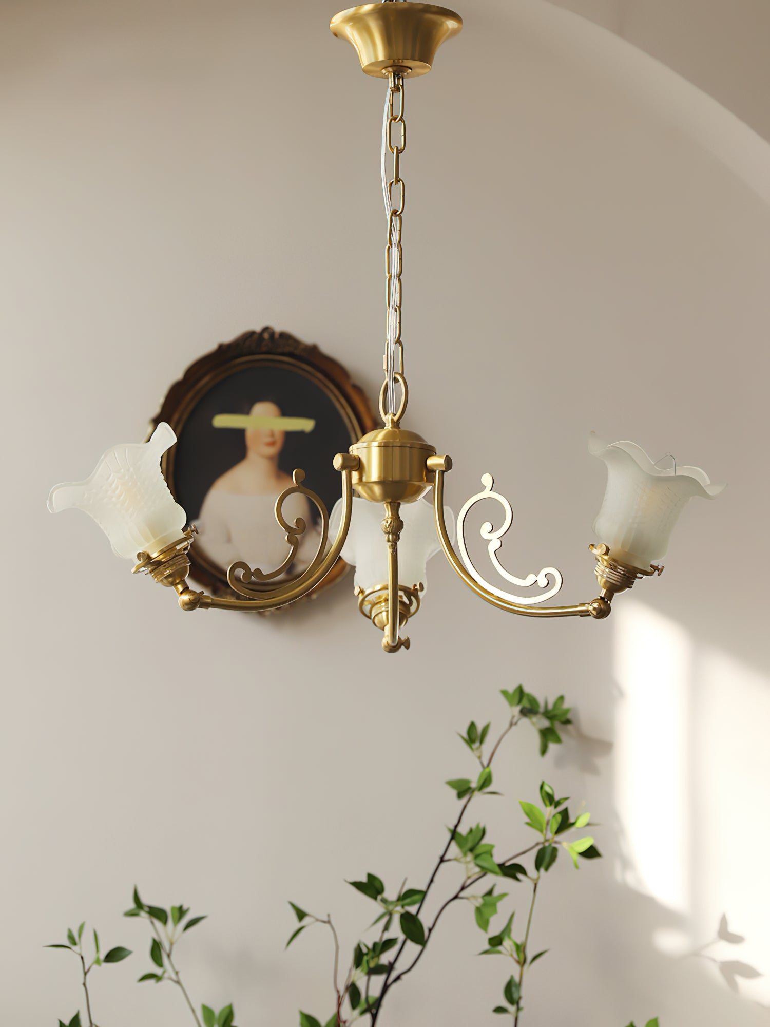 Morning Glory Chandelier