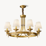 Lampadario Myrna in Tessuto
