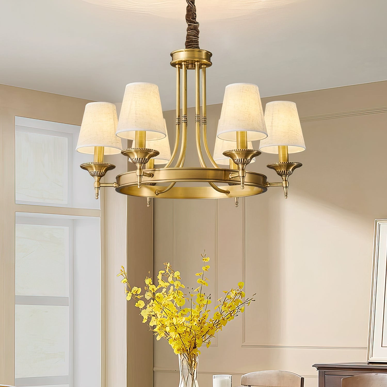 Myrna Fabric Chandelier