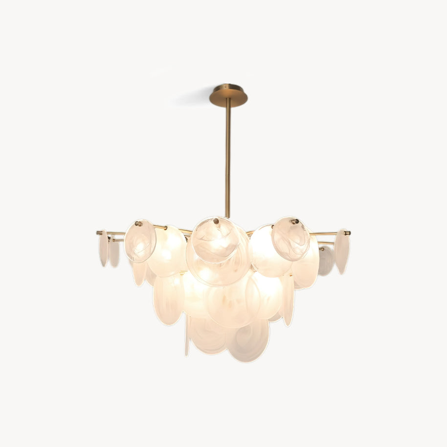 Nimbus Cloud Disc Chandelier