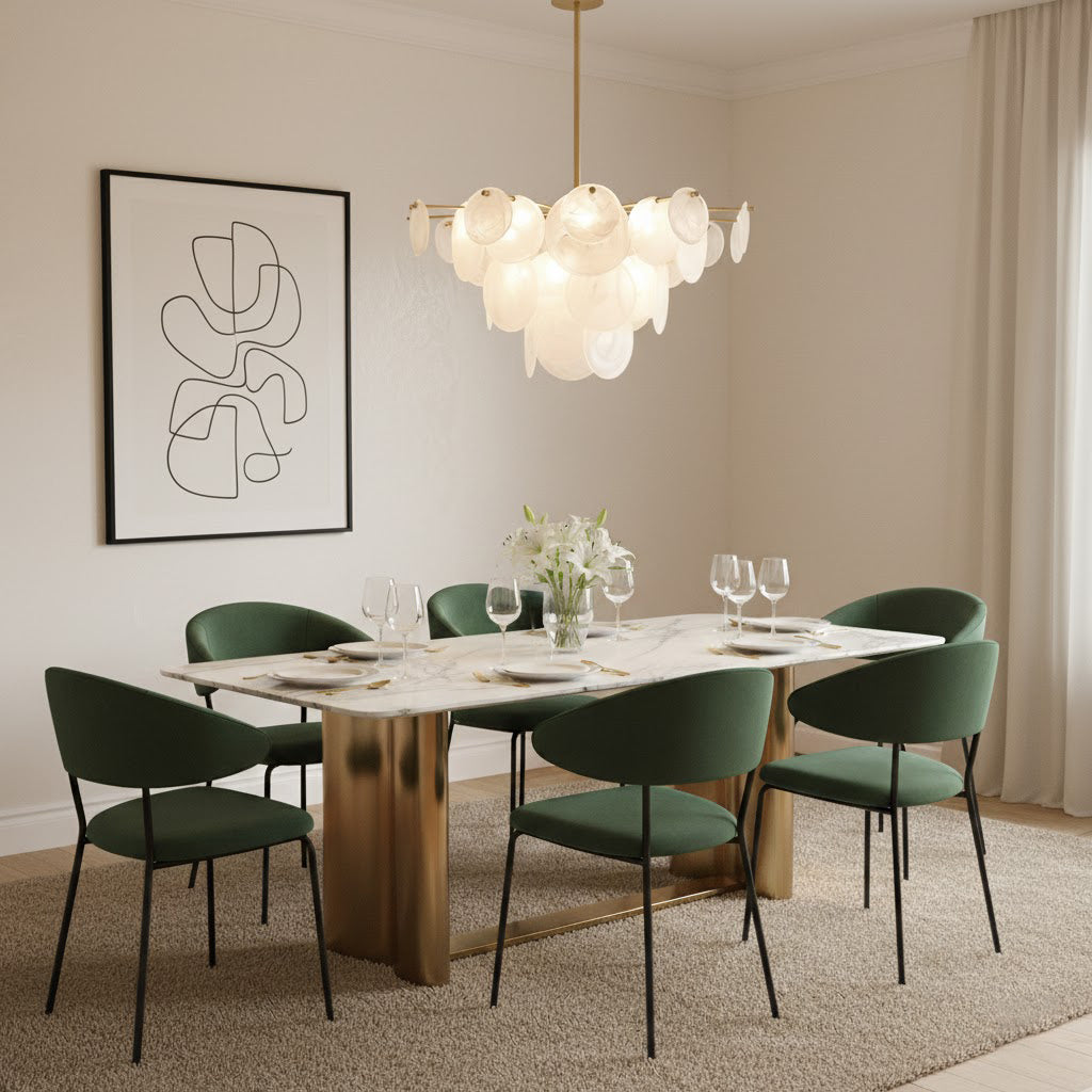 Nimbus Cloud Disc Chandelier