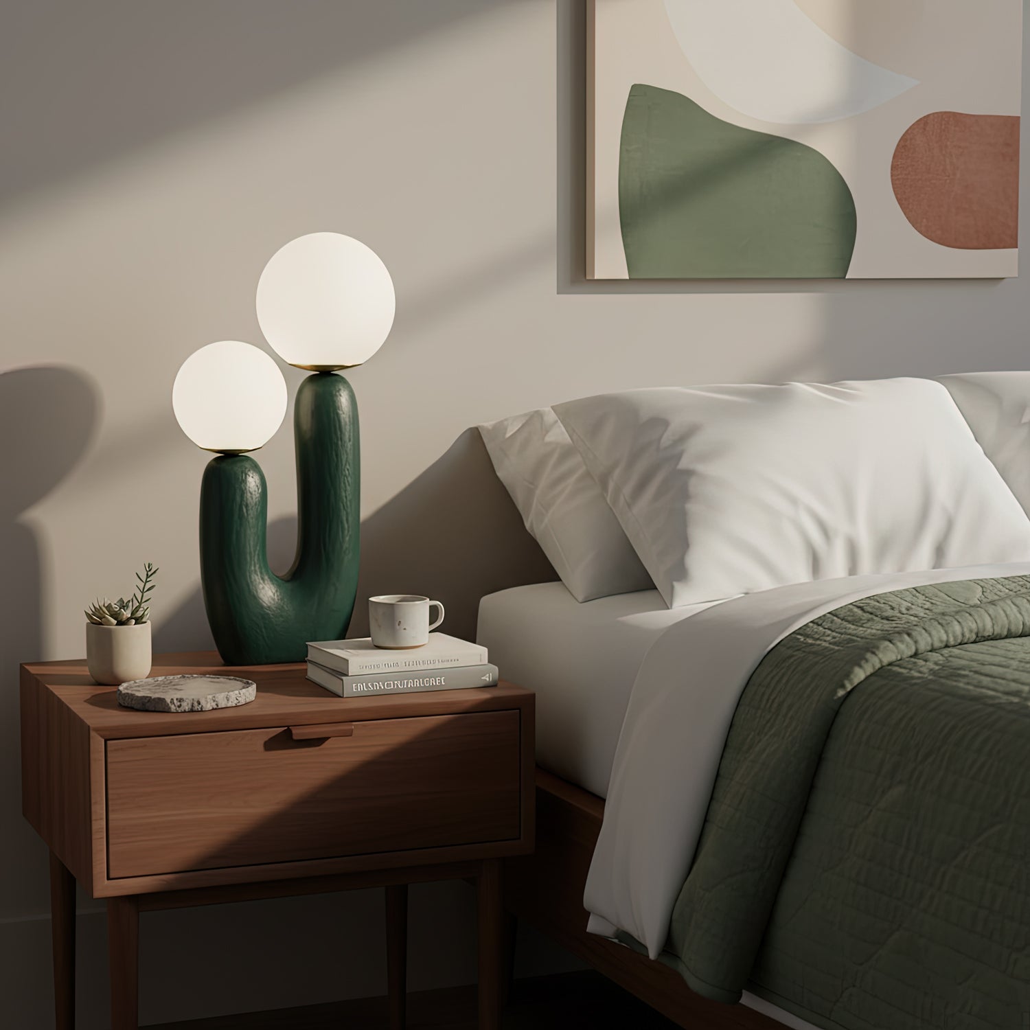 Lampe de table brute Oo