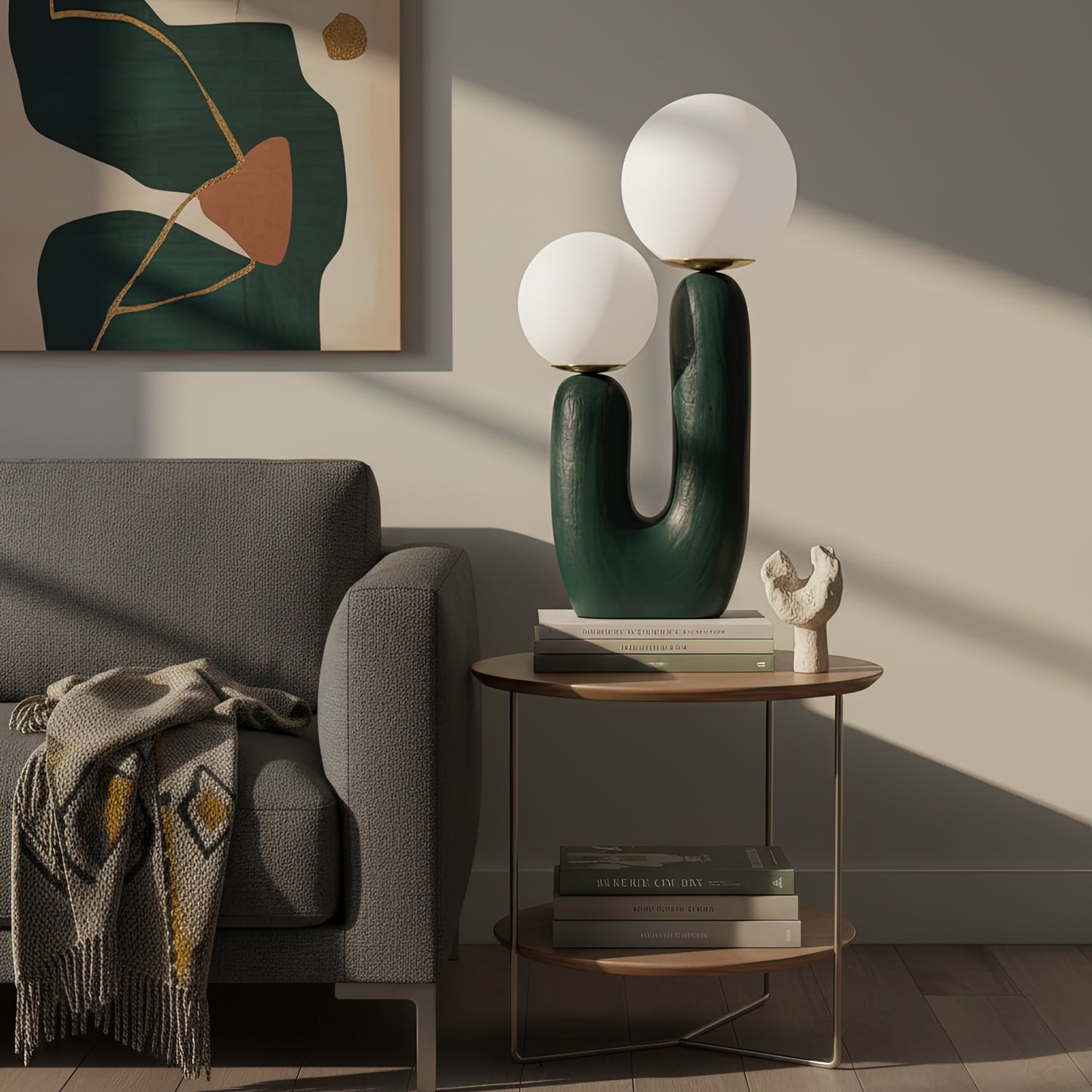 Lampe de table brute Oo