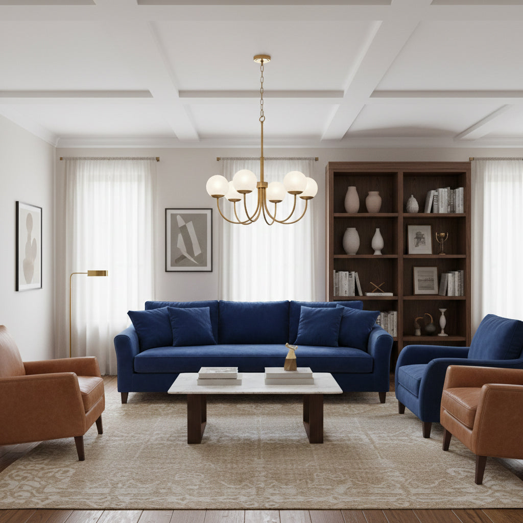 Orillia Glass Chandelier